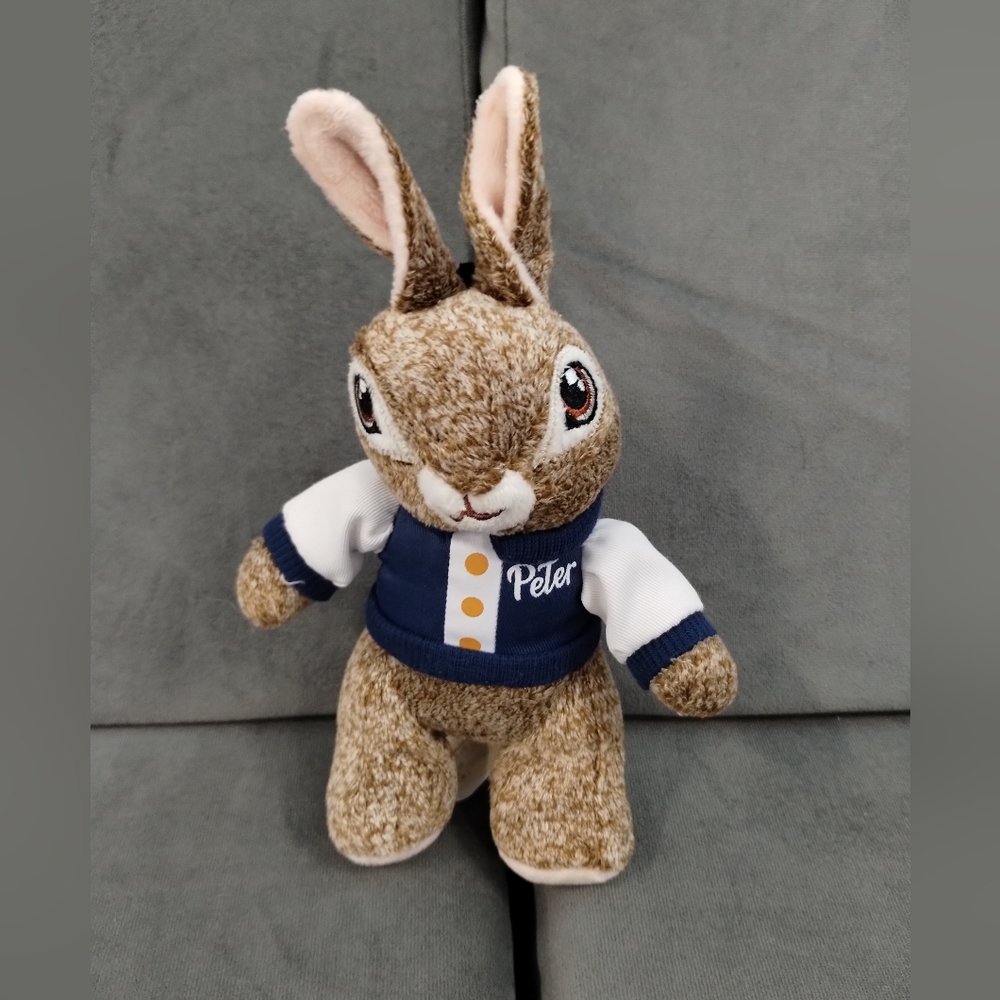 Dan Dee Official Movie 2  Plush  Peter Rabbit Bunny Adorable Small 8" keychain  - Picture 2 of 13